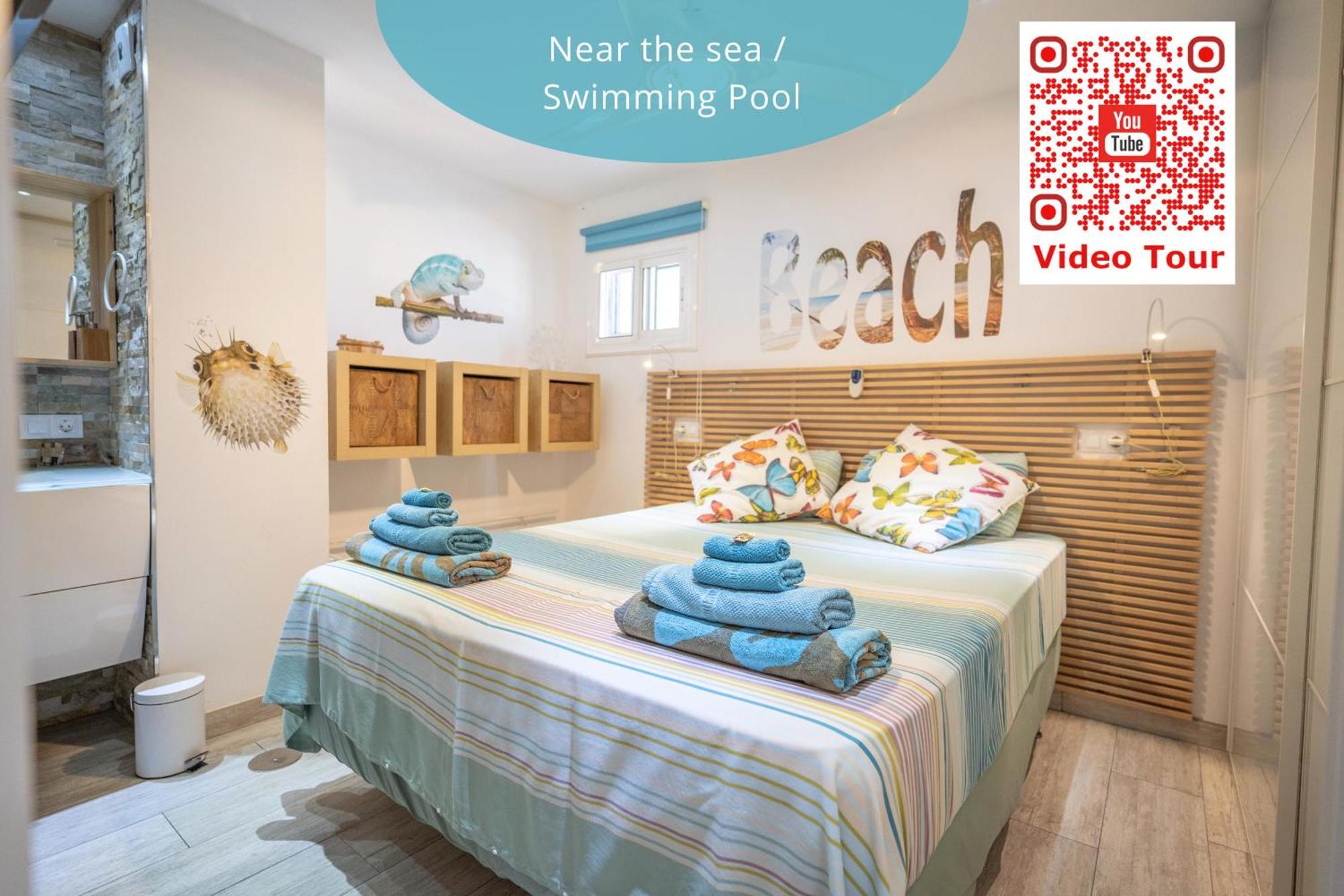 Go2Tenerife Apart'Cala Pool & Beach At 5 Mins Los Cristianos  Exterior photo